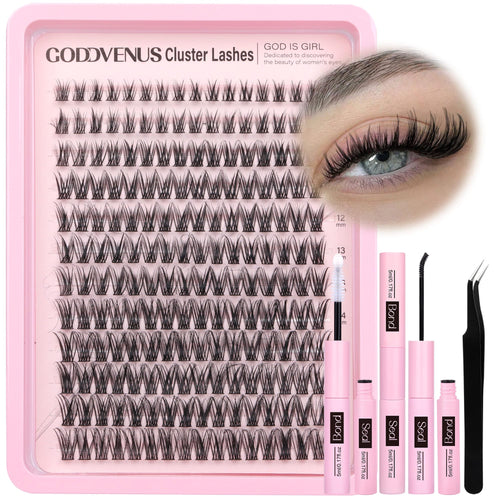 Goddvenus Lash Clusters Kit Wispy